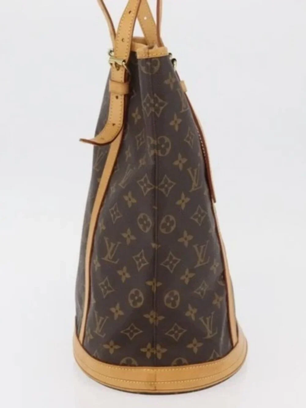 LOUIS VUITTON Monogram Bucket GM Shoulder Bag M42236 LV Auth am11411